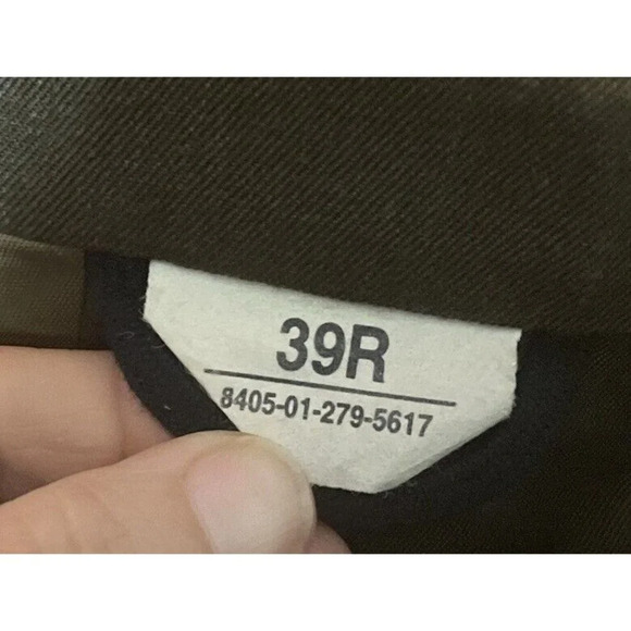 DSCP US Marine Corps Service Uniform‎ Size 39R Crown Clothing Company USA Green - Picture 4 of 11